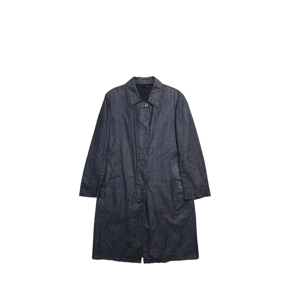 CP Company SS2003 (IT46/M) Flax Linen Coat - Waxed Grey Archive